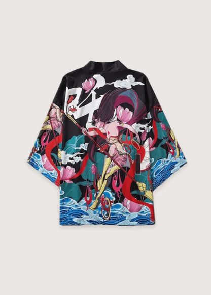 Damen-Kimono Samurai Prestige-Edition als stillvoller Begleiter für Freizeit und besondere Anlässe