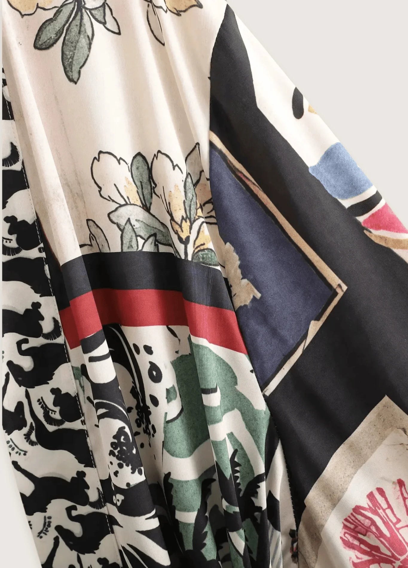 Herren Kimono leichter Sommer-Look am Strand