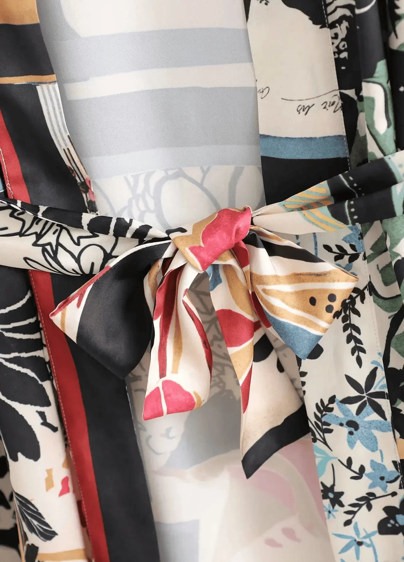 Leichter Herren Strandkimono für Sommer