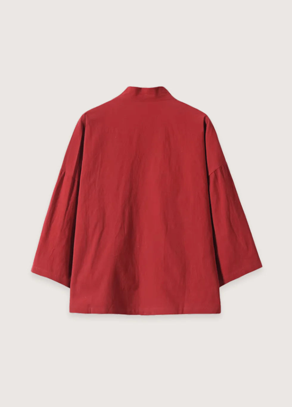 Kimonojacke Kaze in Rot für Alltag und Freizeit