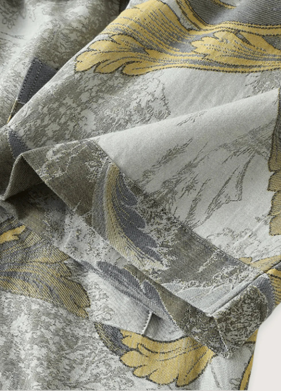 Sommerlicher Kimono-Bademantel Mizuki in Azur