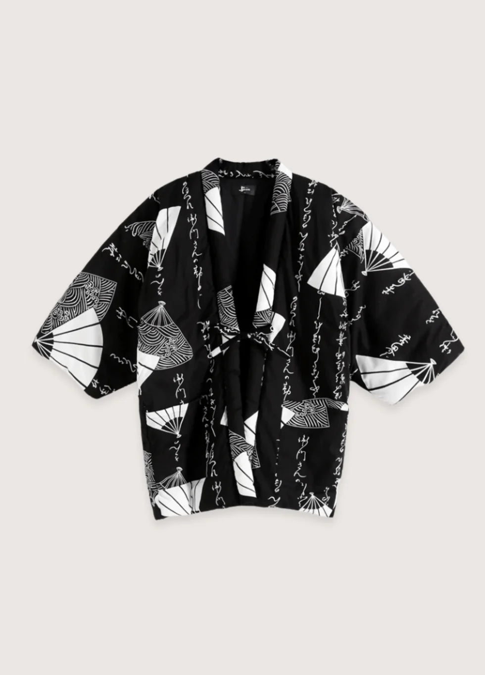 Kimonojacke Shodo Ogi mit Japanischem Kunstdesign