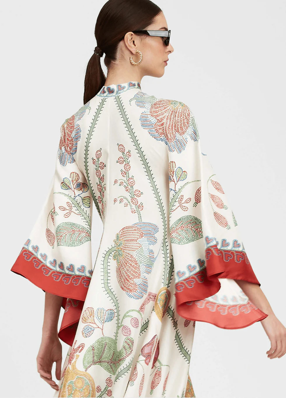 Elegantes Maxi Kimonokleid für Damen entspannter Sommerstil