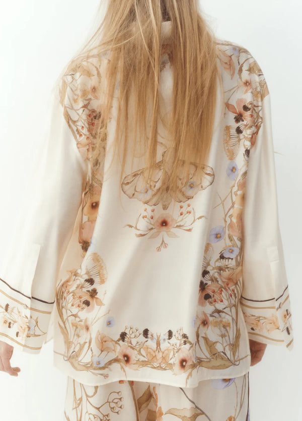 Kurzer Strandkimono Damen Magnolia
