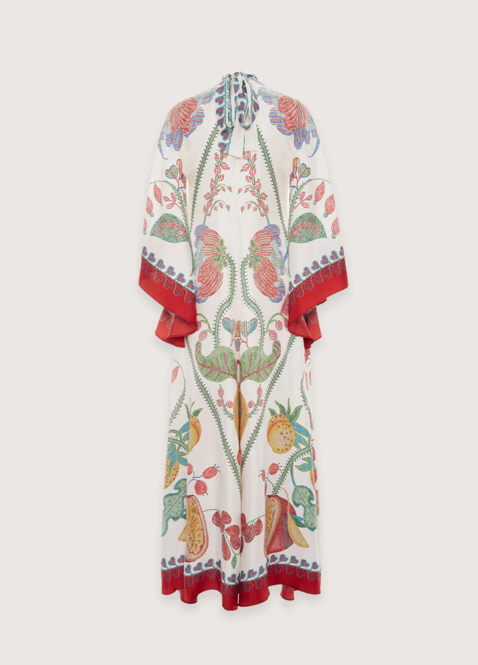 Maxi Kimonokleid für Damen mit floralem Design