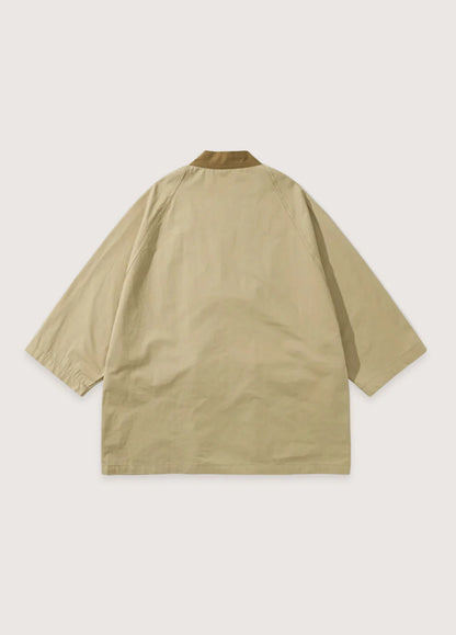 Noragi Kimono Beige in Outdoor Lifestyle getragen für entspannten Look