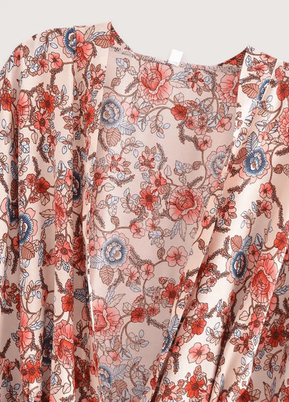 Damen Strandkimono im Boho-Stil für Urlaub und Strand