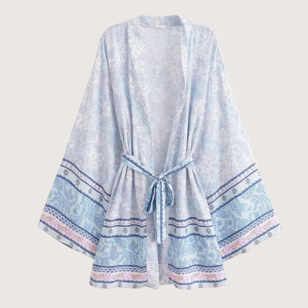 Blumen Kimono für Damen im Boho-Stil