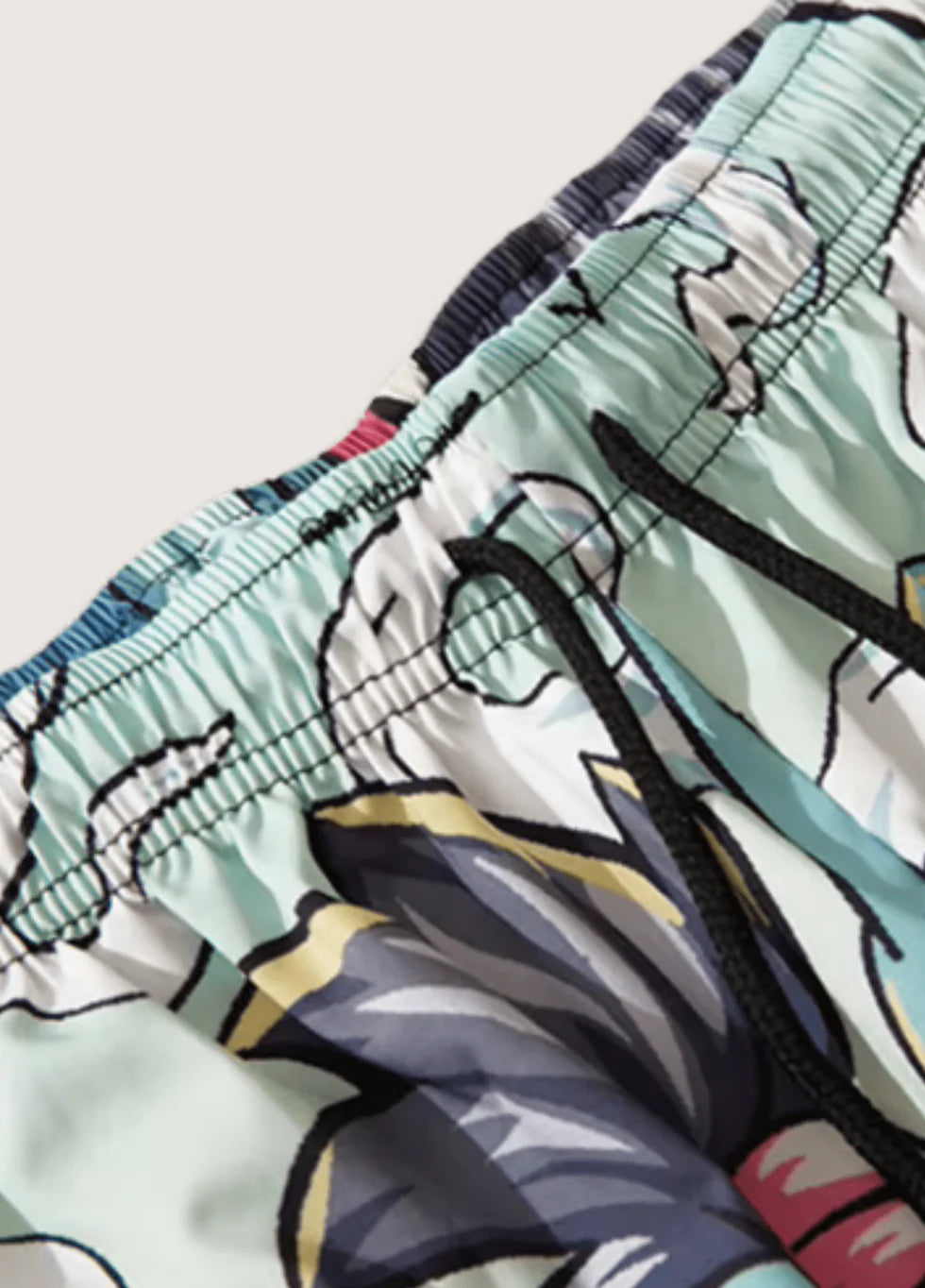 Japanisches Kimono-Set mit kreativem Panda-Design und passender Hose