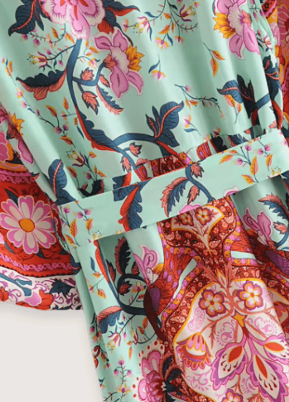 Eleganter Kimono im Boho Chic Stil