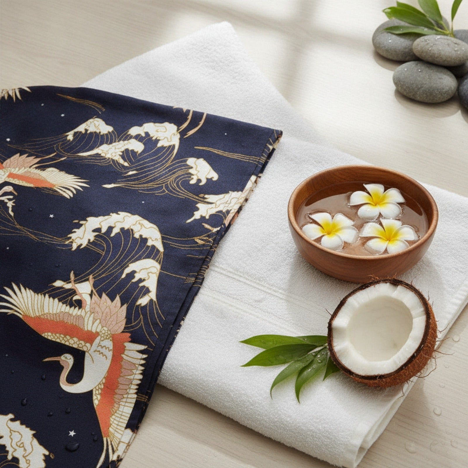 Stilvolles Outfit im traditionellen japanischen Design